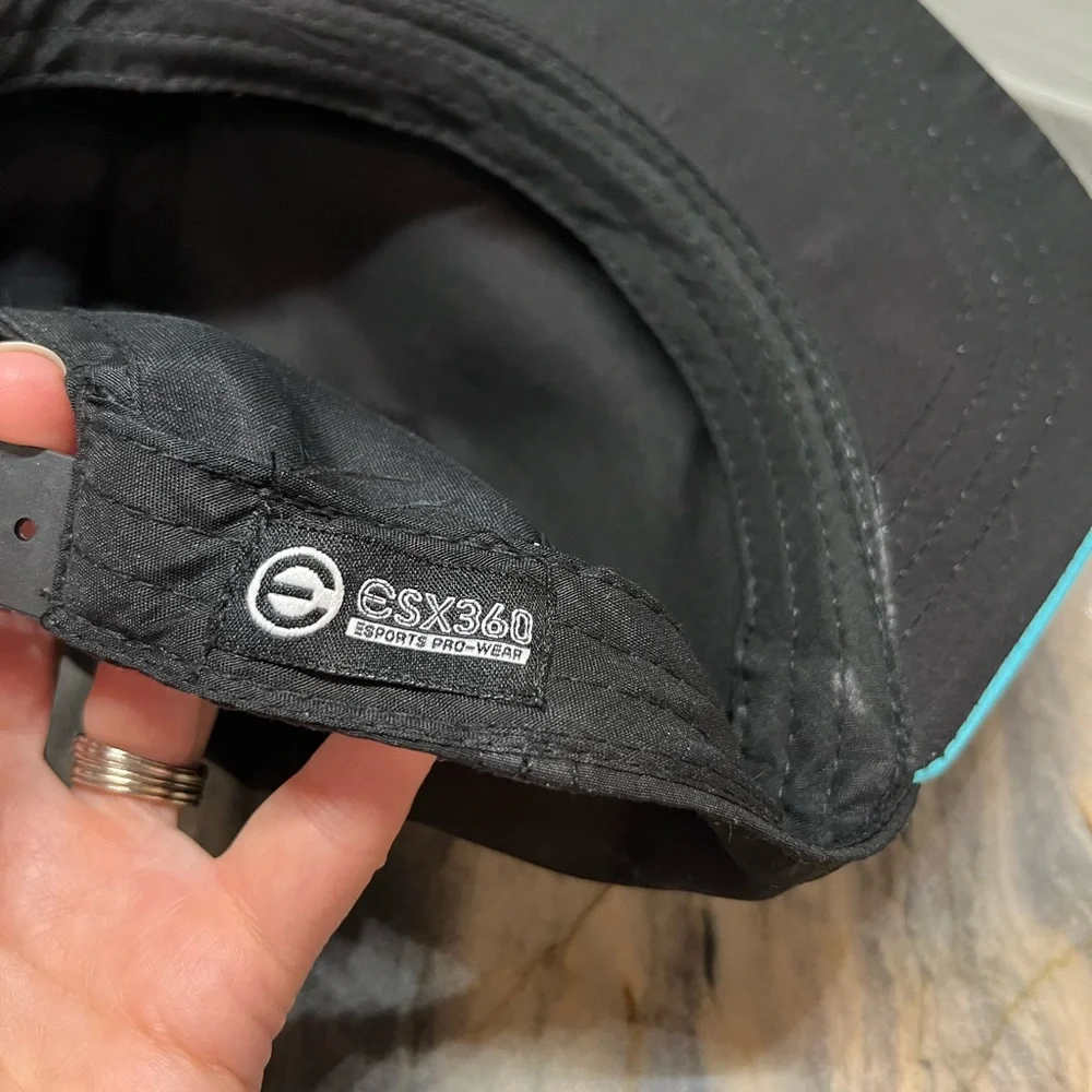ESX Pro Gamer Video Game Teal Snapback Baseball Cap Hat Teen